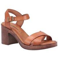 Hush Puppies Georgia Heeled Sandal - Tan