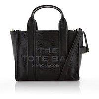 Marc Jacobs The Leather Small Tote Bag - Black