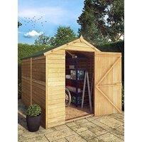 Mercia 8 X 6Ft Great Value Windowless Overlap Apex Shed - Fsc Certified