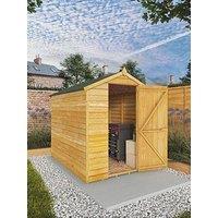 Mercia 7 X 5Ft Windowless Overlap Apex Shed - Fsc Certified