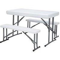Streetwize Folding Picnic Table & Bench Set