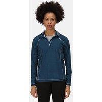 Regatta Montes 1/4 Zip Top - Navy/White