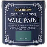 Rust-Oleum Chalky Finish 2.5-Litre Wall Paint - Peacock Suit