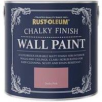 Rust-Oleum Chalky Finish 2.5-Litre Wall Paint - Dusky Pink