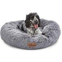 Silentnight Calming Donut Pet Bed - Grey - Medium
