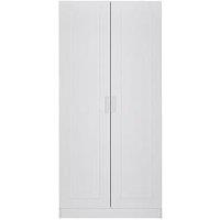 Everyday Taryn Kids 2 Door Wardrobe - White