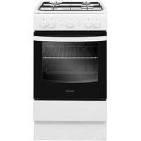 Indesit Is5G1Kmw 50Cm Wide Gas Cooker - White