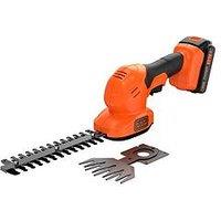 Black & Decker 18V Cordless Li-Ion Shear Shrubber With Blades (Bcss18D1-Gb)