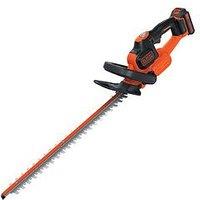 Black & Decker 18V Cordless Li-Ion 45Cm 2Ah Powercommand Hedge Trimmer (Gtc18452Pc-Gb)