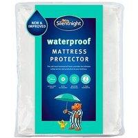 Silentnight Waterproof Mattress Protector - White