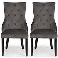 Julian Bowen Set Of 2 Veneto Knockerback Chairs
