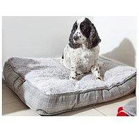 Zoon Grey Plaid Gusset Mattress - Large