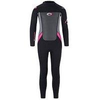 Osprey Origin Girls Long Wetsuit (Black/Pink)