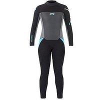 Osprey Action Sports Origin Ladies Long Wetsuit 5Mm (Black/Blue)