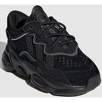 Adidas Originals Infant Unisex Ozweego Trainers - Triple Black