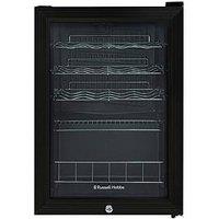 Russell Hobbs Rhgwc4B-Lck Beer & Wine Drinks Cooler With Lock- Black