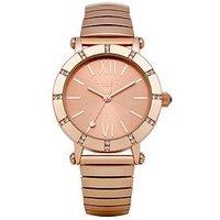 Lipsy Gold Tone Dial Gold Tone Bracelet Watch