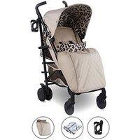 My Babiie Mb51 Plus Stroller - Fawn Leopard