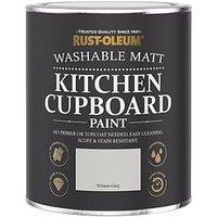 Rust-Oleum Kitchen Cupboard Paint Winter Grey 750Ml