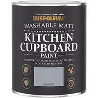 Rust-Oleum Matt Finish Kitchen Cupboard Paint In Mineral Grey