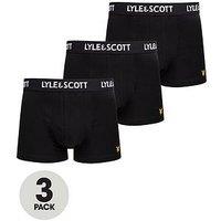 Lyle & Scott Barclay 3 Pack Trunk - Black