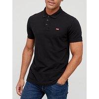 Levi'S Embroidered Logo Polo - Black