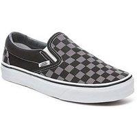 Vans Unisex Ua Classic Slip-On Trainers - Black/Grey