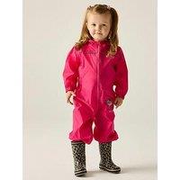 Regatta Kids Puddle Iv Waterproof Oversuit - Pink