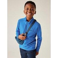 Regatta Kids Hot Shot Ii 1/4 Zip Fleece - Blue