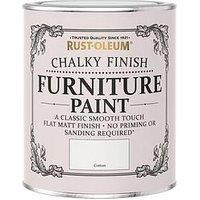 Rust-Oleum Chalky Furniture Paint Cotton 750Ml