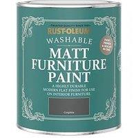 Rust-Oleum Matt Finish 750 Ml Furniture Paint &Ndash; Graphite