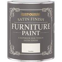Rust-Oleum Satin Finish Furniture Paint In Porcelain &Ndash; 750 Ml Tin