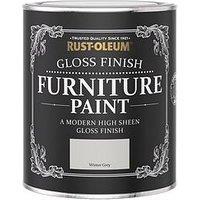 Rust-Oleum Gloss Finish 750 Ml Furniture Paint &Ndash; Winter Grey