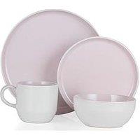 Tower Oslo Pink Lemonade 16-Piece Dinner Set