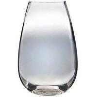 Very Home Silver Ombre Tinted Glass Vase