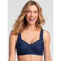 Miss Mary Of Sweden Broderie Anglaise Non Wired Cotton Bra