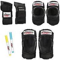 Wipeout Protective Pad Set - Black