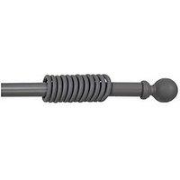 Very Home Galloway Ball Finial 28Mm Curtain Pole In Grey
