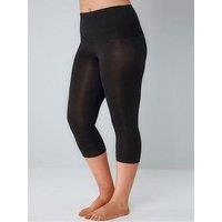 Yours Control Crop Legging - Black