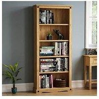 Vida Designs Corona Solid Pine Large Bookcase