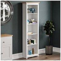 Vida Designs Arlington 5 Tier Bookcase - White