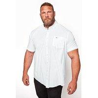 Badrhino Essential Smart Short Sleeve Oxford Shirt White - White