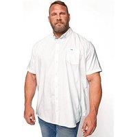 Badrhino Essential Short Sleeve Poplin Shirt - White