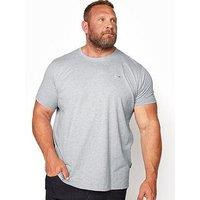 Badrhino Essential Short Sleeve Plain T-Shirt - Grey