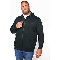 Badrhino Essential Zip Thru Hoodie - Black
