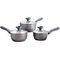 Prestige Earth Pan 3-Piece Saucepan Set With Lids