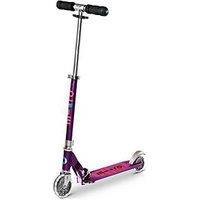 Micro Scooter Micro Sprite - Purple Stripe Led