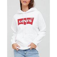 Levi'S Batwing Logo Hoodie - White