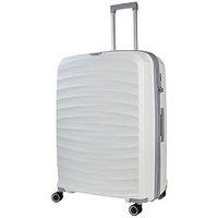 Rock Luggage Sunwave 8-Wheel Suitcase Large - White