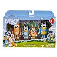 Bluey Family 4 Pack Figurines
